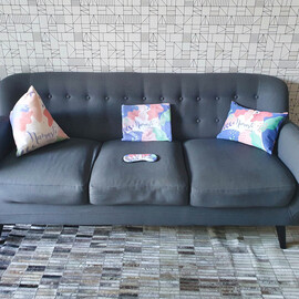 20% OFF -COMBO FIACOSO NUEVO! MANTA CON SOBRE + ALMOHADON + ALMOHADA + ANTIFAZ - NAMASTE